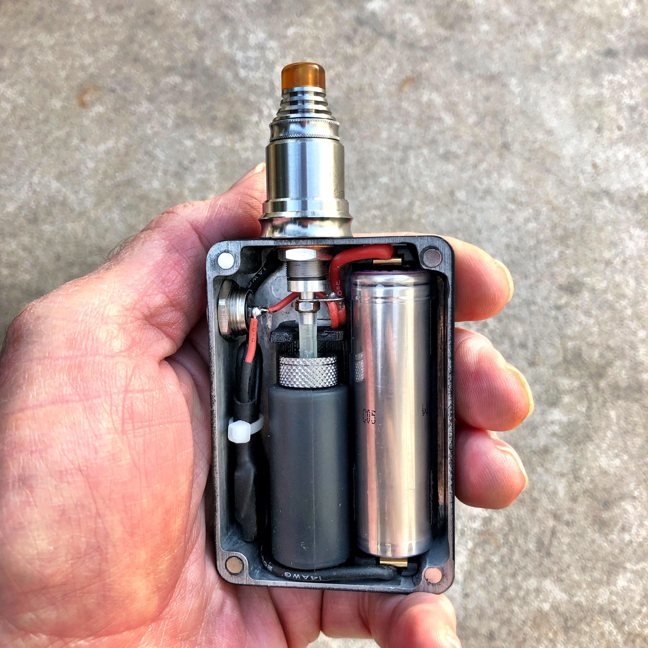 DIY Squonk Box Mod
 1550P MTL Mosfet Squonk Box