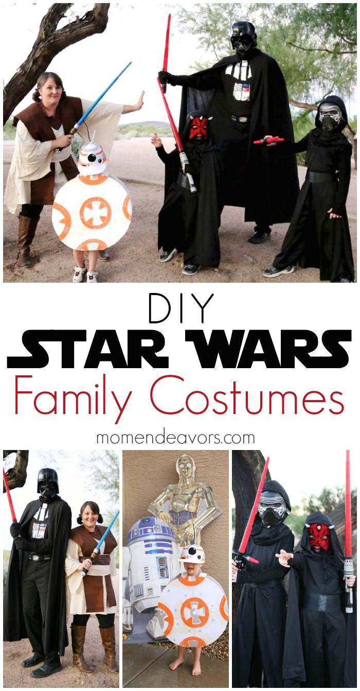 DIY Star Wars Costume
 DIY Star Wars Family Costumes