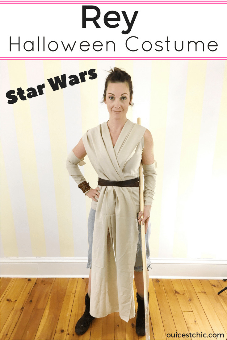 DIY Star Wars Costume
 DIY Rey Halloween Costume Star Wars & Hair Tutorial