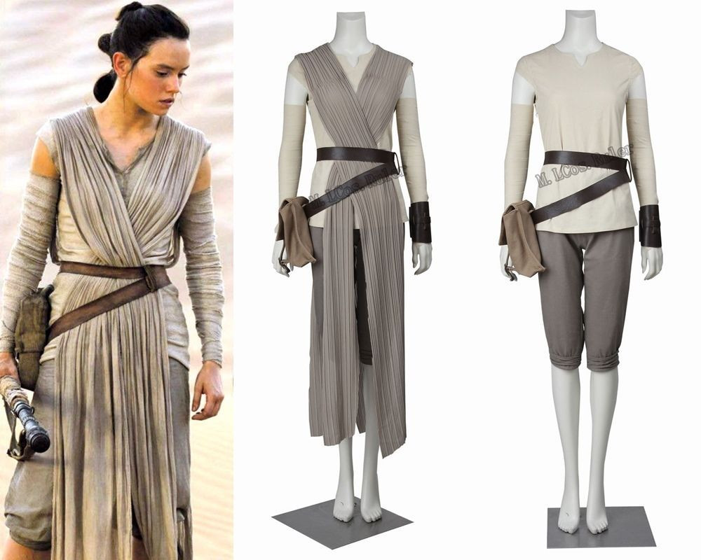 DIY Star Wars Costumes For Adults
 HOT 2016 STAR WARS Costume Adult The Force Awakens Rey
