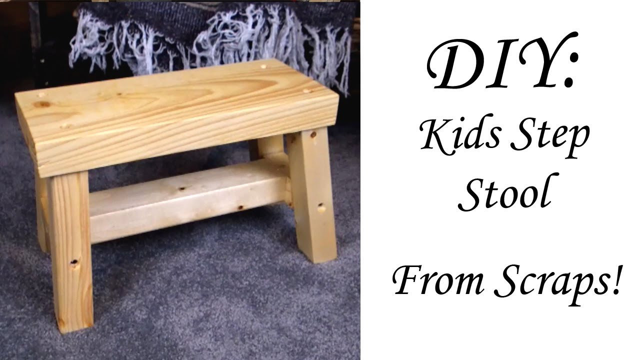 DIY Step Stool For Toddler
 Wooden Kids Step Stools