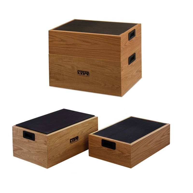 DIY Step Up Box
 Stackable Oak Step Up Boxes