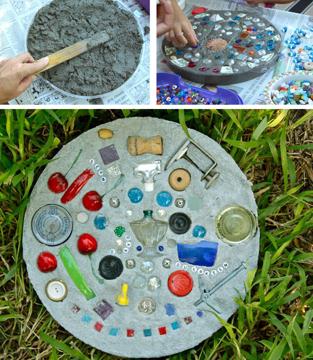 DIY Stepping Stones With Kids
 The Robison Foundation Wonderful activities we will be