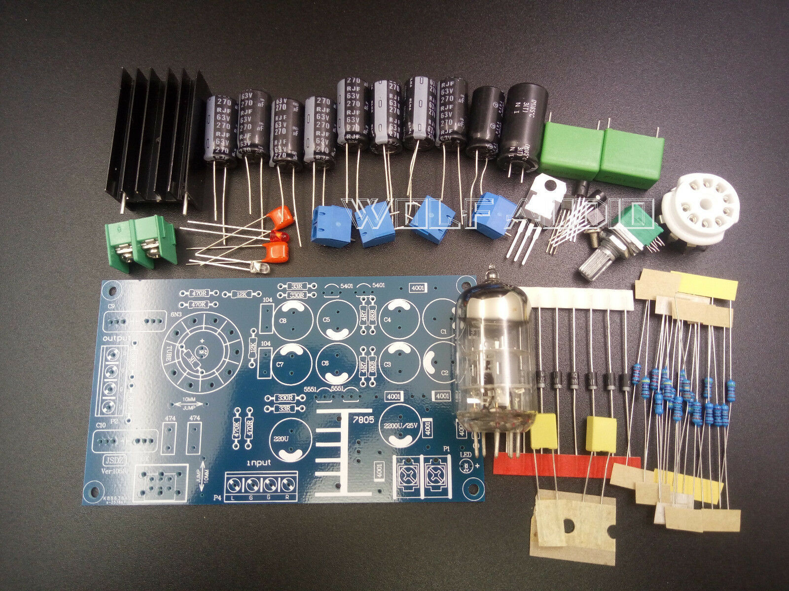 DIY Stereo Amplifier Kit
 DIY high end KIT Tube 6N3 Buffer Audio Preamplifier Pre