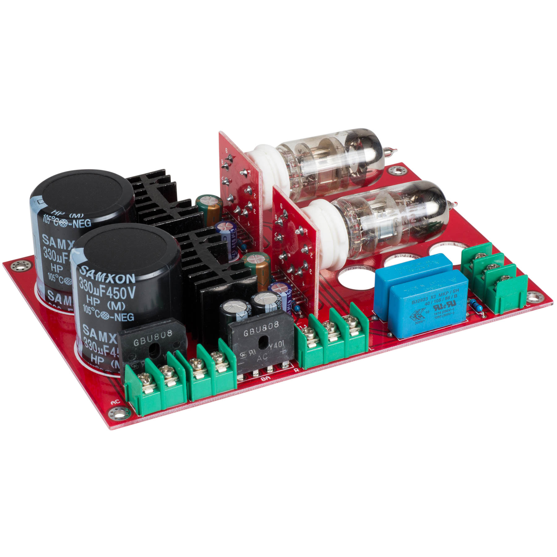 DIY Stereo Amplifier Kit
 Yuan Jing Pre and Tube Amplifier Kit 6N2 SRPP for DIY