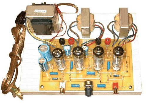 DIY Stereo Tube Amp Kit
 Stereo Integrated Tube Amplifier DIY Kit Buy line in