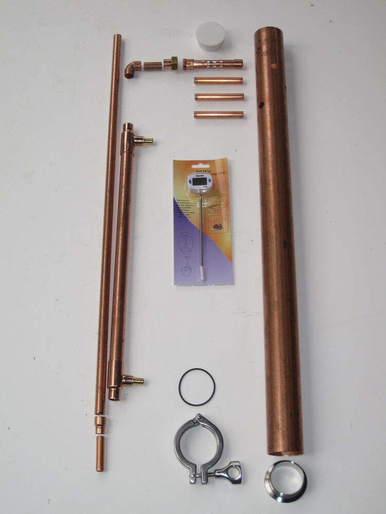 DIY Still Kit
 Moonshine Still Kit 2" Reflux Column DIY Copper Distiller