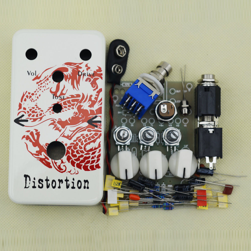 DIY Stompbox Kits
 DIY Distortion Effect Pedal kits with1590B Aluminum Stomp