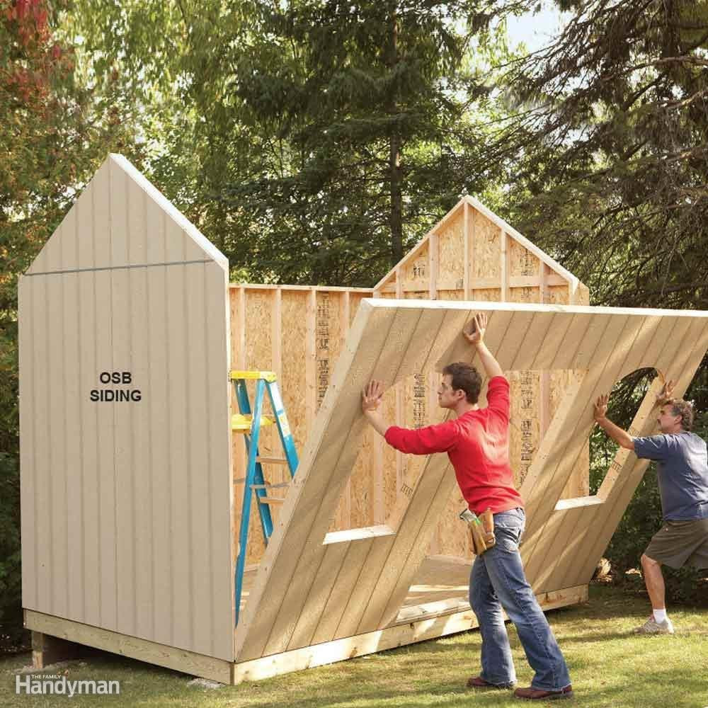 DIY Storage Sheds Plans
 DIY Storage Shed Building Tips