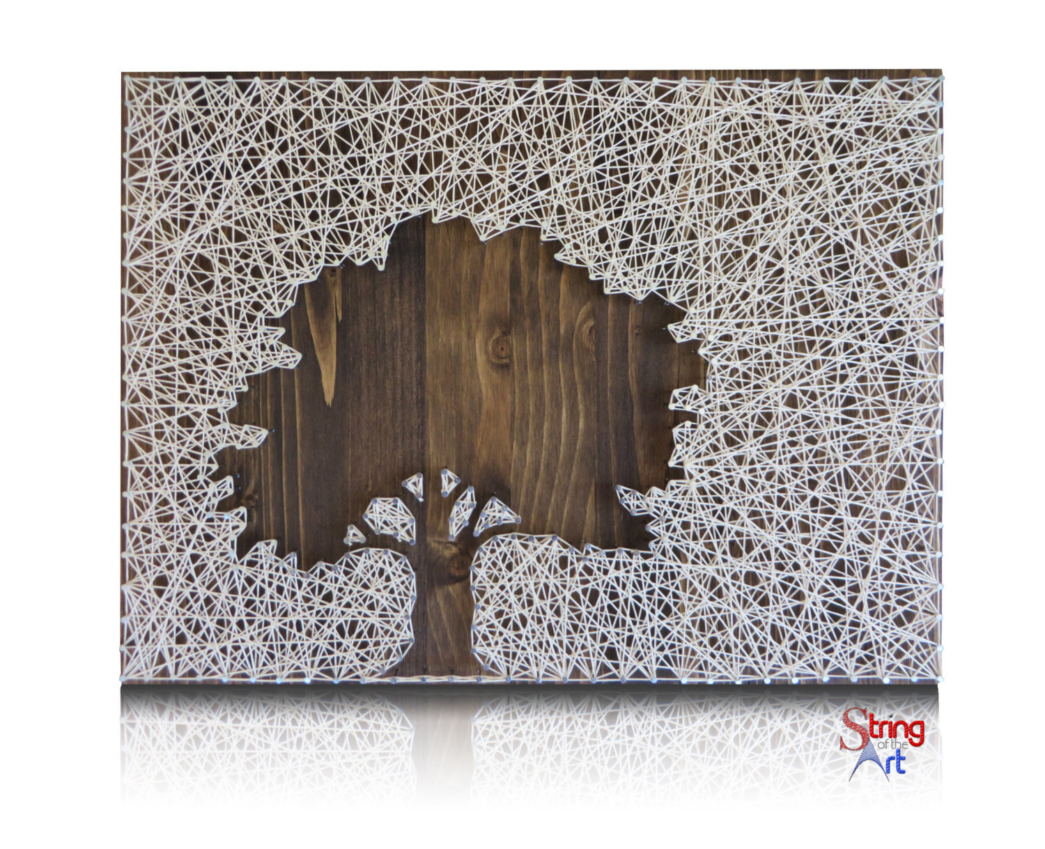 DIY String Art Kit
 Inverse Oak Tree String Art Kit Tree String Art DIY Kit