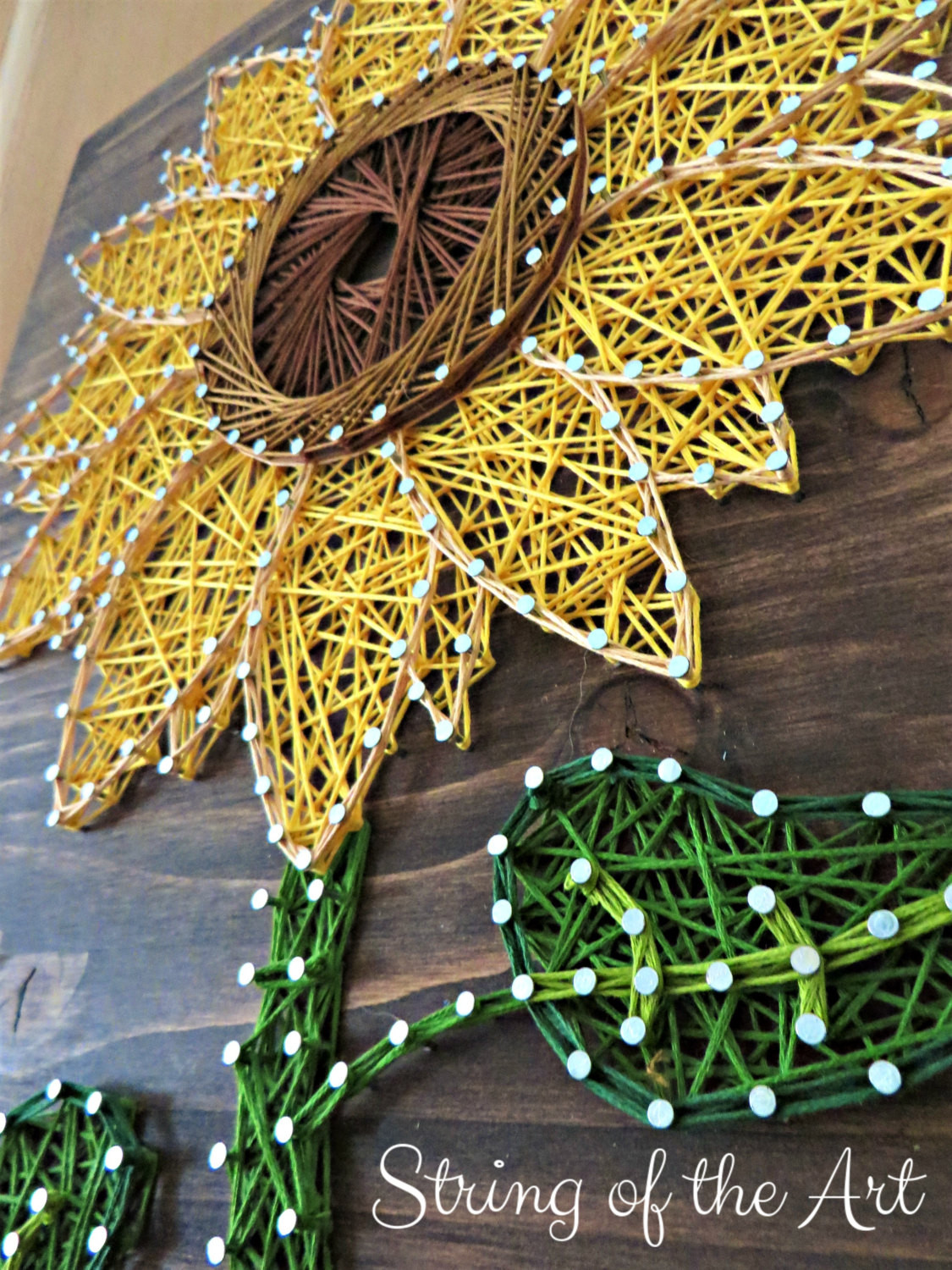 DIY String Art Kit
 Sunflower String Art Kit DIY Kit Adult Crafts