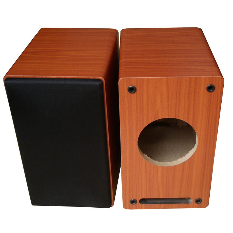 DIY Subwoofer Boxes
 Empty 4 inch wooden speaker box passive subwoofer speaker