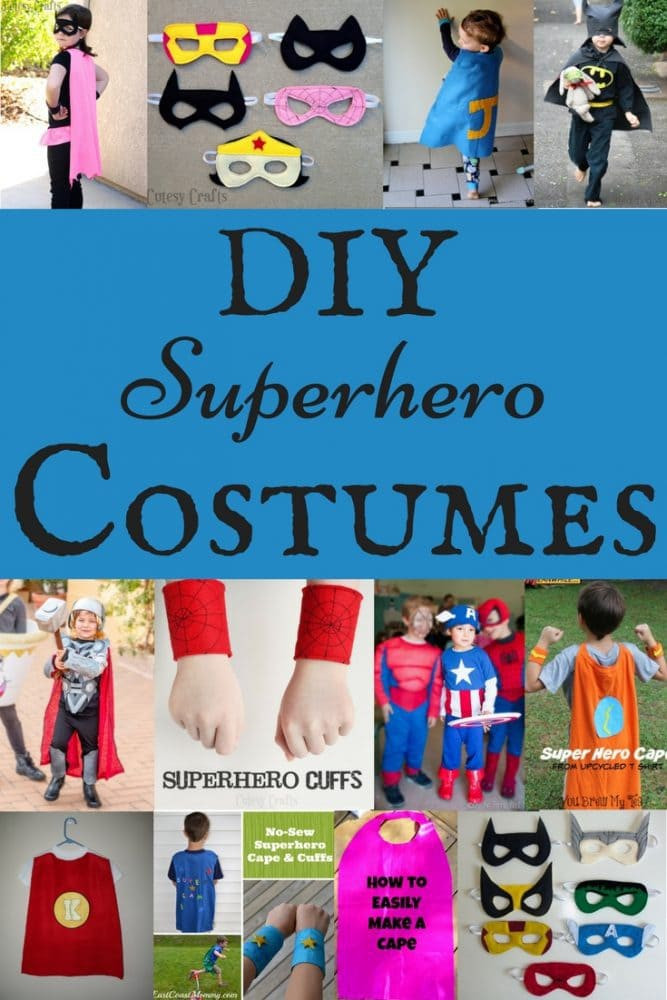DIY Superhero Costume For Girls
 DIY Superhero Costumes Cutesy Crafts