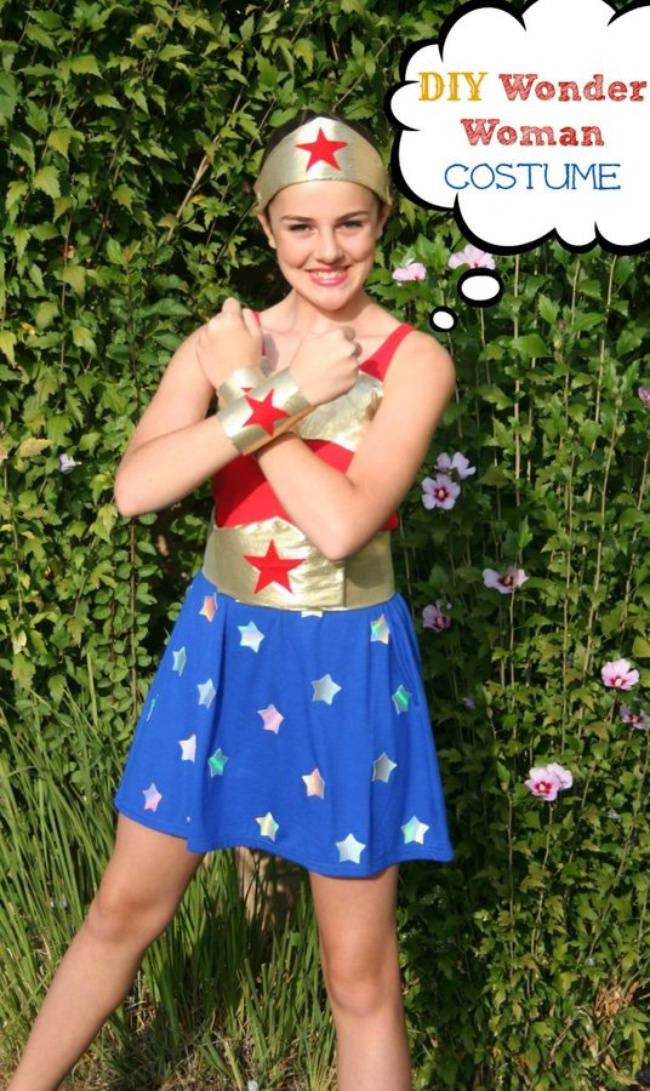DIY Superhero Costume For Girls
 20 Homemade Superhero Costumes [free patterns] – Tip Junkie