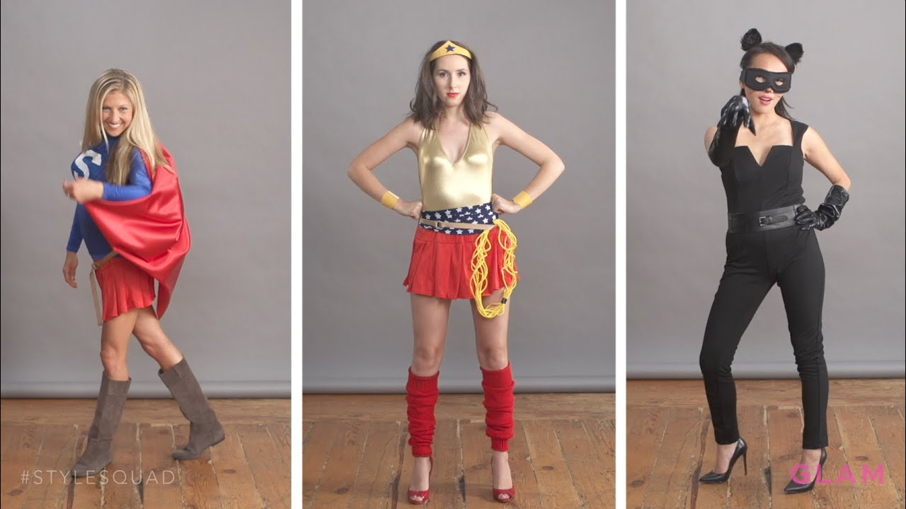 DIY Superhero Costume For Girls
 DIY Superhero Halloween Costumes