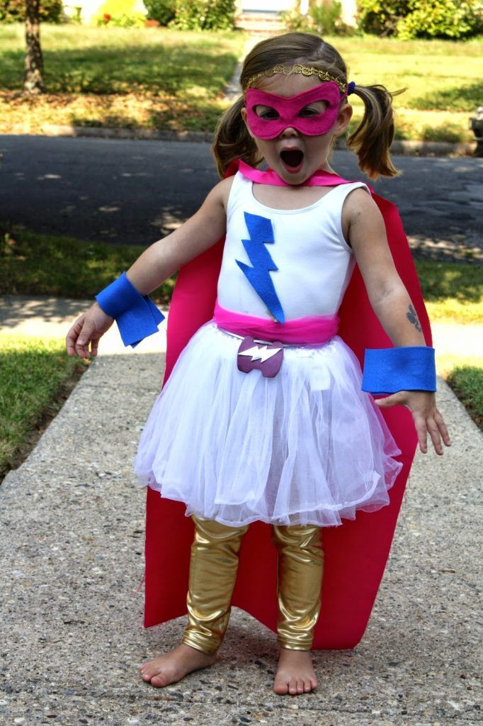 DIY Superhero Costume For Girls
 DIY Super Hero Costume For Girls