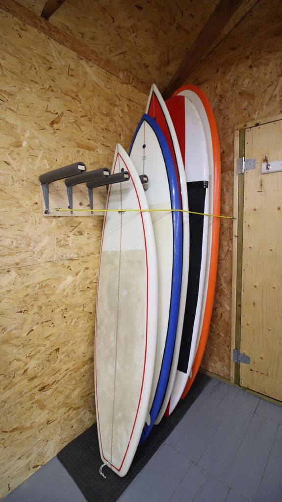 DIY Surfboard Wall Rack
 DIY Surfboard Rack 5 Steps with