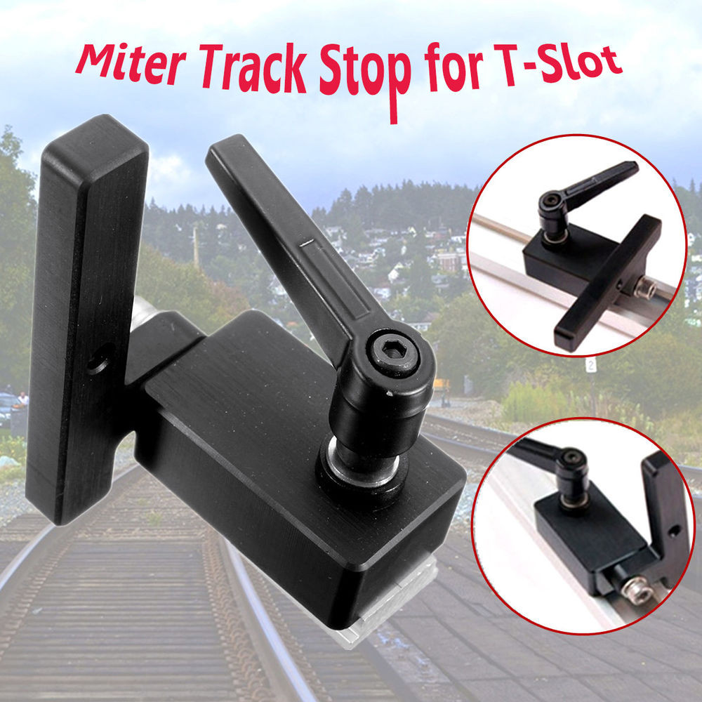 DIY T Track
 Miter Track Stop For T Slot T Tracks Manual Durable In Use