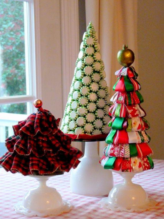 DIY Tabletop Christmas Tree
 Beautiful Tabletop Christmas Trees Decorating Ideas