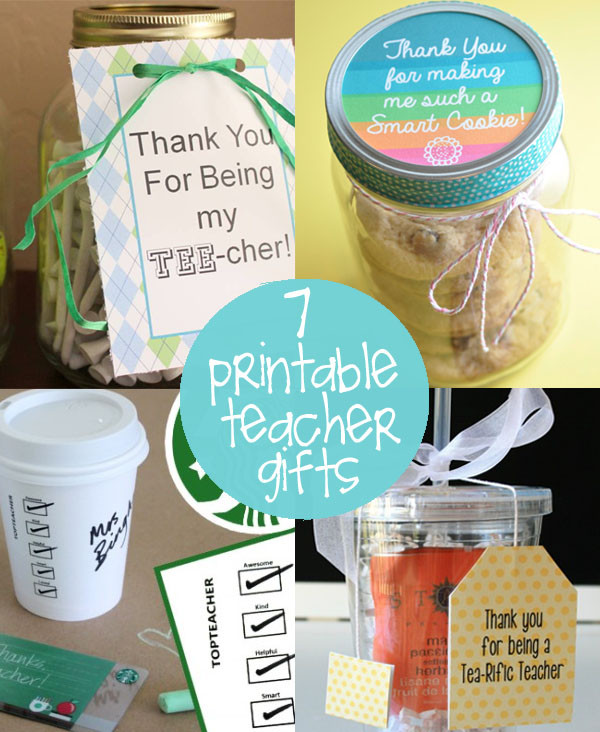 DIY Teacher Gifts End Of Year
 End of the Year Teacher Gift Ideas