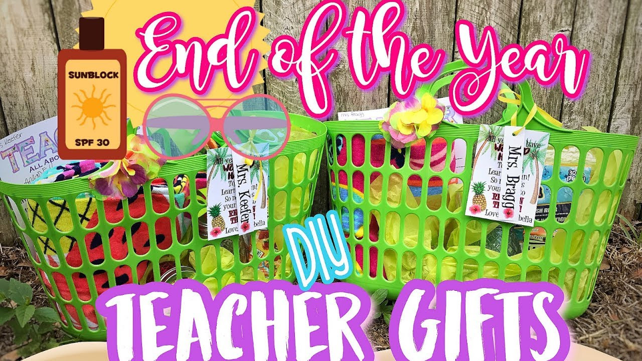 DIY Teacher Gifts End Of Year
 End of the Year Teacher Gifts