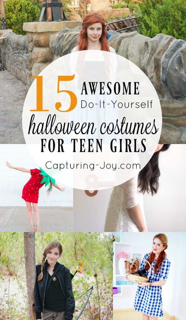 DIY Teen Girl Costumes
 DIY Halloween Costume Ideas for Teen Girls