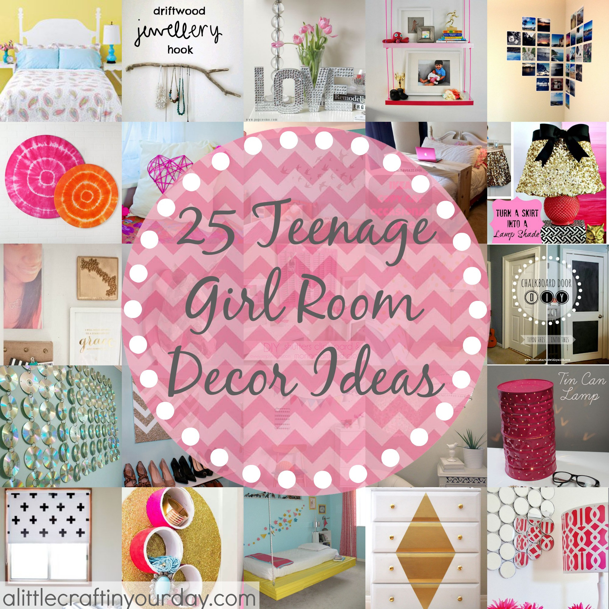 DIY Teenage Bedroom Decor
 25 More Teenage Girl Room Decor Ideas A Little Craft In