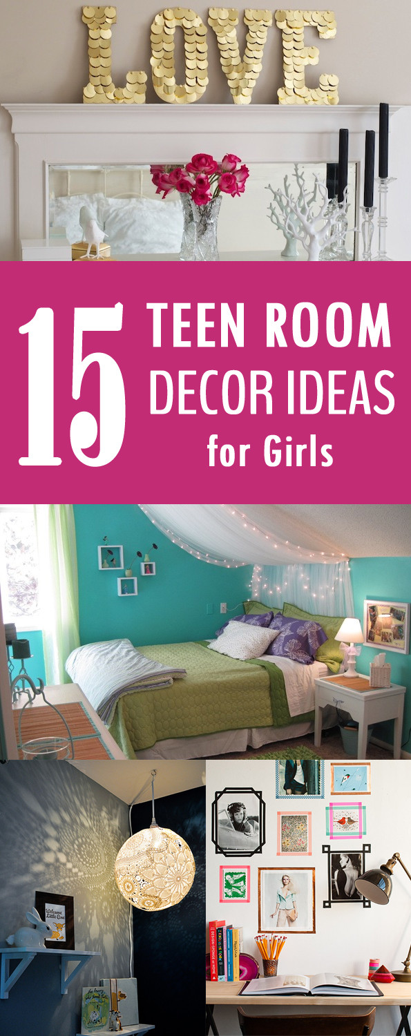 DIY Teenage Girl Room Decorations
 15 Easy DIY Teen Room Decor Ideas for Girls