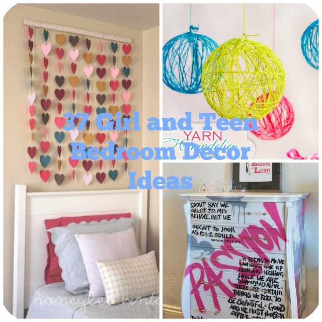 DIY Teenage Girl Room Decorations
 37 DIY Ideas for Teenage Girl s Room Decor