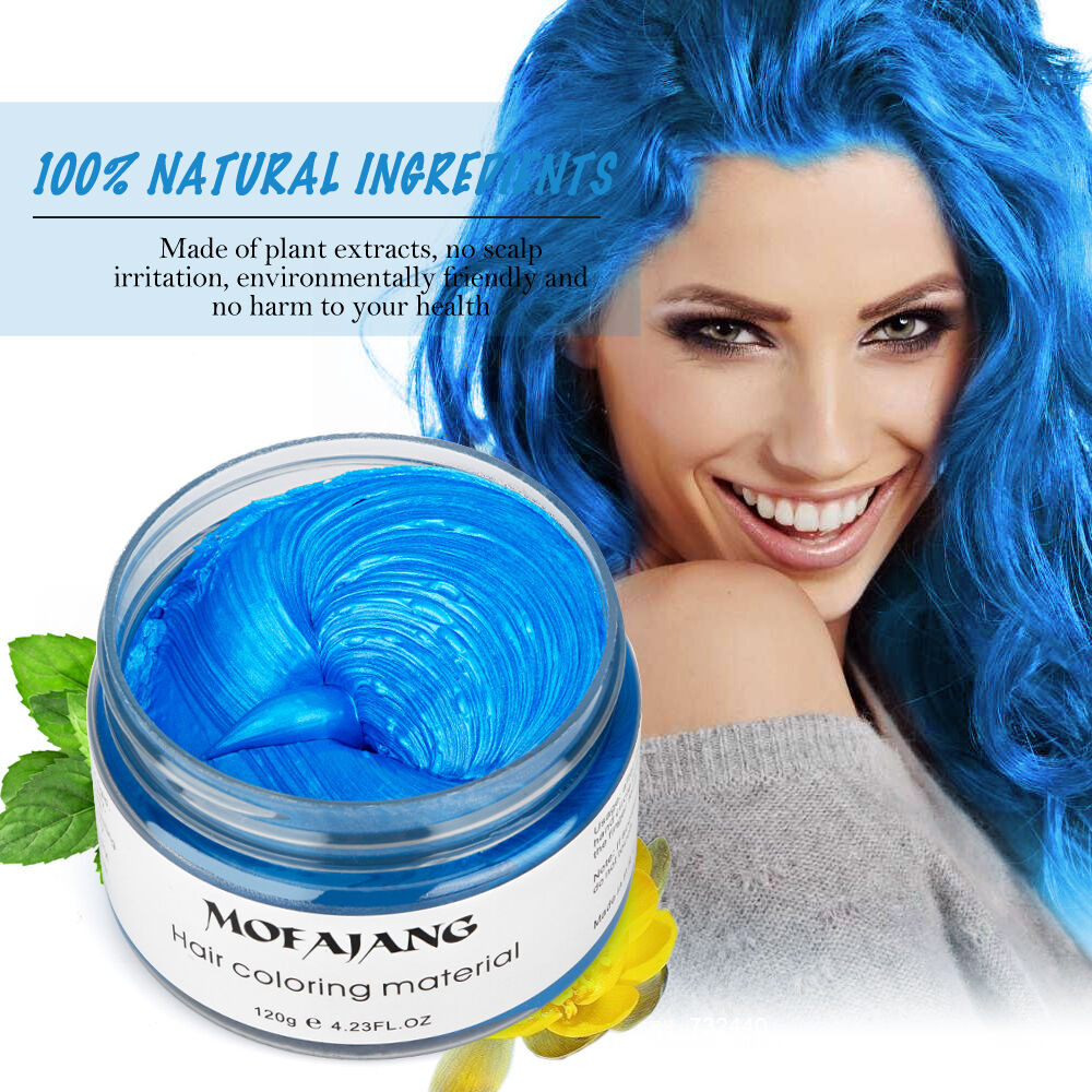 DIY Temporary Hair Dye
 Easy Modeling Temporary Dye DIY Glamour Hair Color Wax