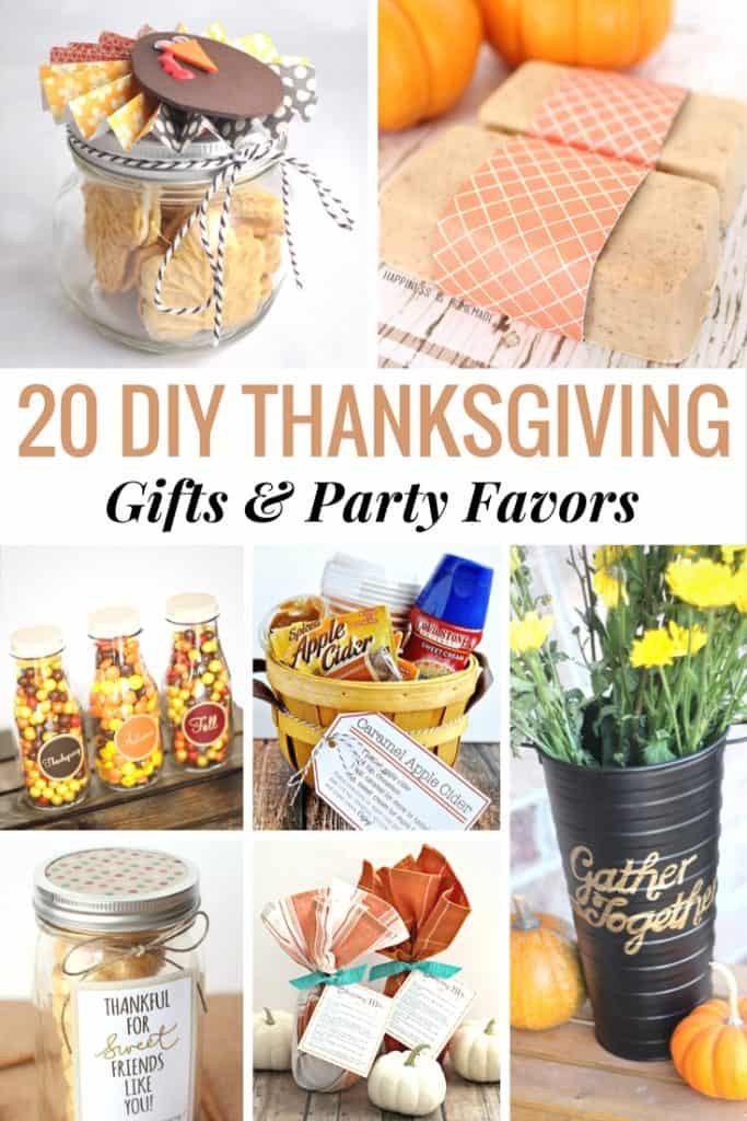 Diy Thanksgiving Gifts
 20 DIY Thanksgiving Gifts & Party Favors