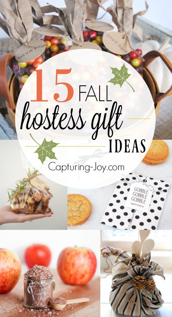 Diy Thanksgiving Gifts
 15 Hostess Gift Ideas for Fall Fall Gift Ideas to show