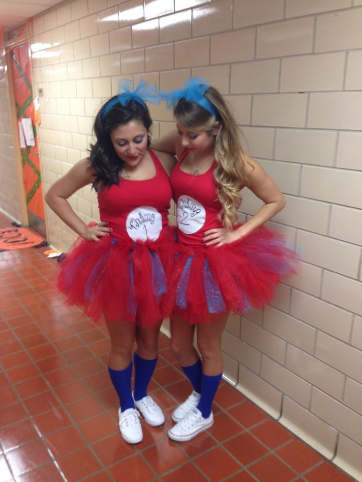 DIY Thing 1 And Thing 2 Costumes
 17 Best images about Thing 1 thing 2 on Pinterest