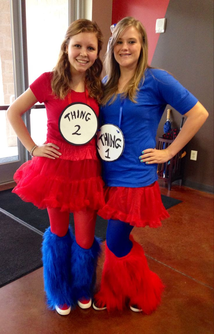 DIY Thing 1 And Thing 2 Costumes
 DIY costume Thing 1 and thing 2 Stuff to Try