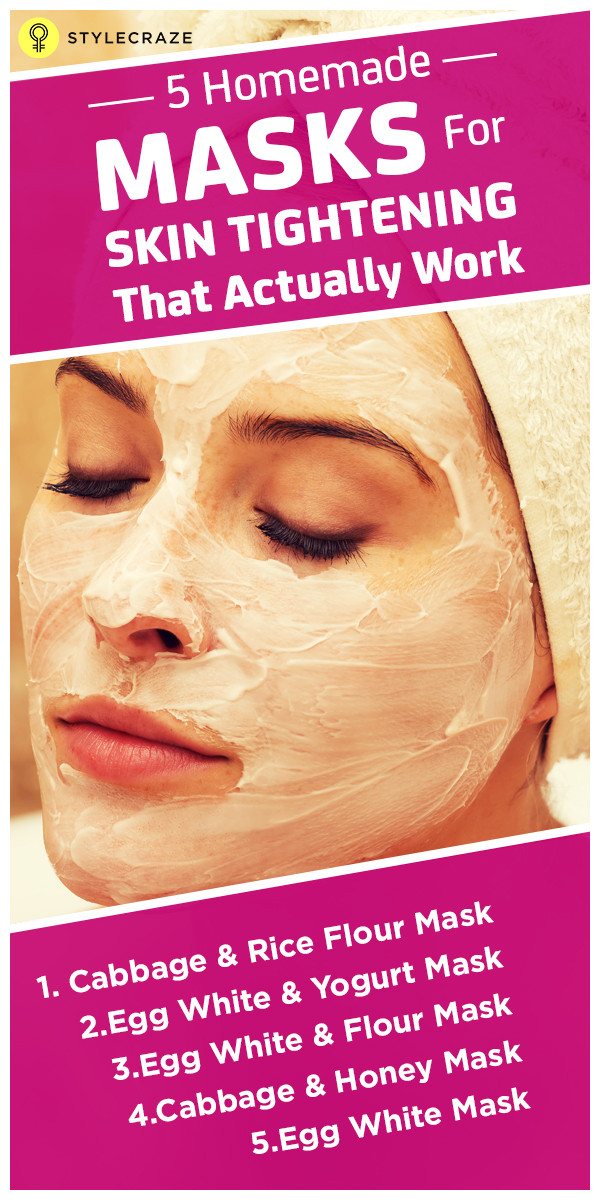 DIY Tightening Face Mask
 5 Homemade Skin Tightening Masks You Should Definitely Try