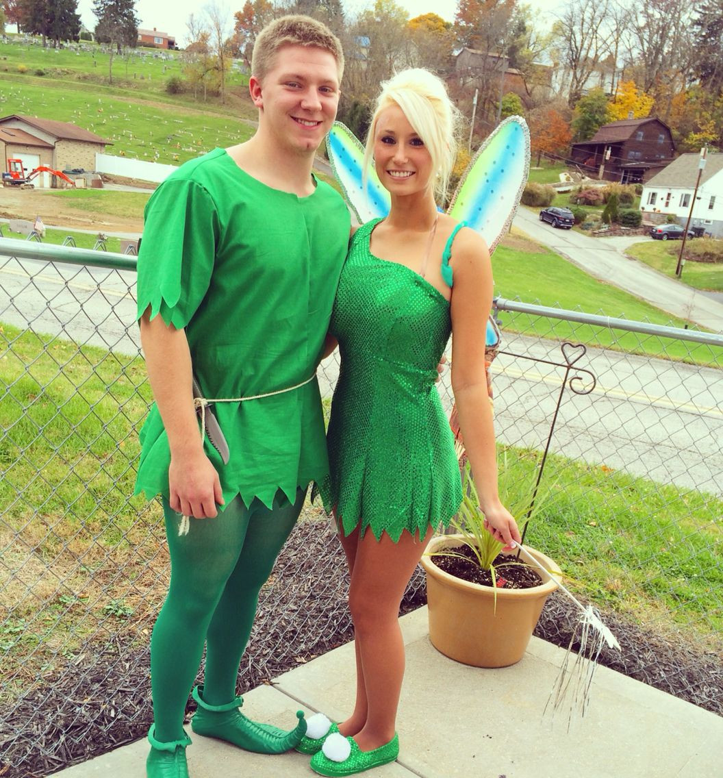 DIY Tinkerbell Costume For Adults
 DIY Tinkerbell and Peter Pan costume tinkerbell