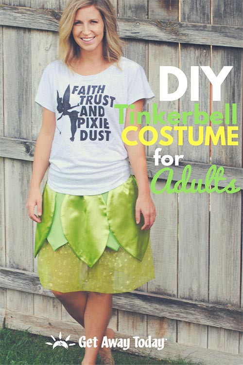 DIY Tinkerbell Costume For Adults
 DIY Tinkerbell Costume for Adults