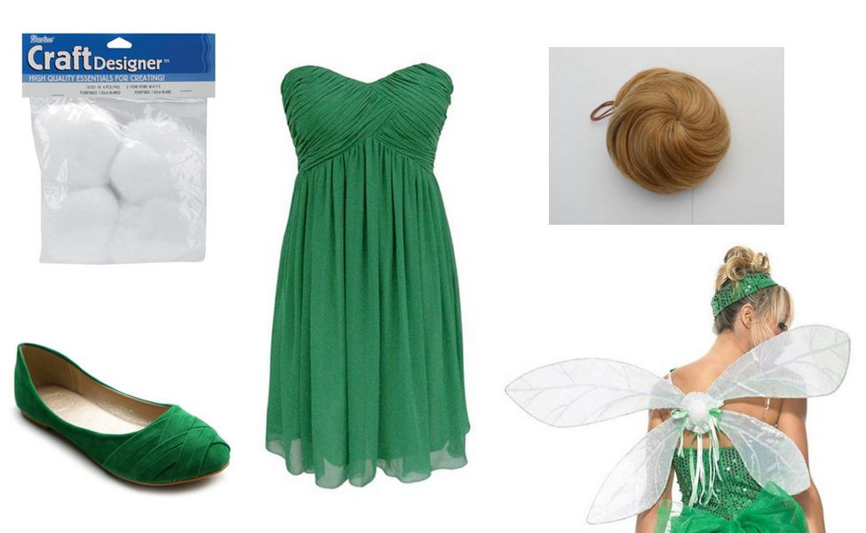 DIY Tinkerbell Costume For Adults
 Tinker Bell Costume