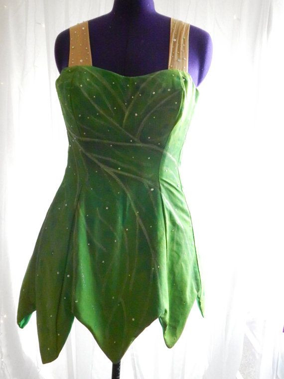 DIY Tinkerbell Costume For Adults
 Adult Tinkerbell Costume Set by BelieveinMagicPP on Etsy