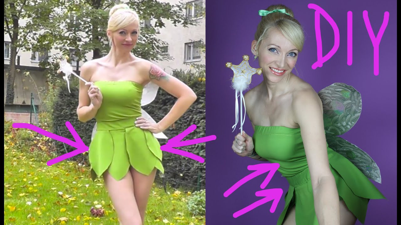 DIY Tinkerbell Costume For Adults
 DIY Tinkerbell Costume Haloween 2014