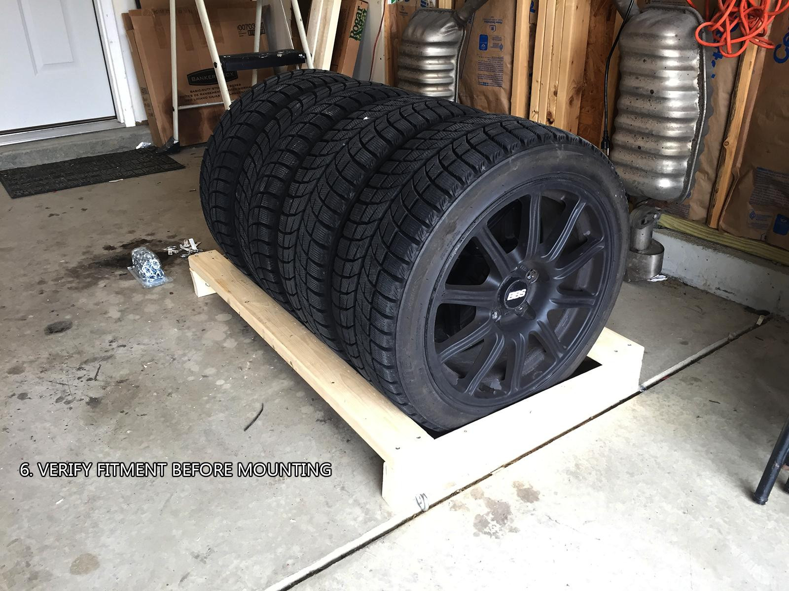 DIY Tire Storage Rack
 [DIY] $50 Tire Rack