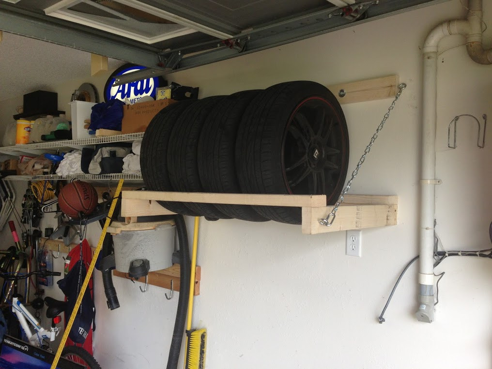 DIY Tire Storage Rack
 DIY garage wheel tire storage rack Team Integra Forums