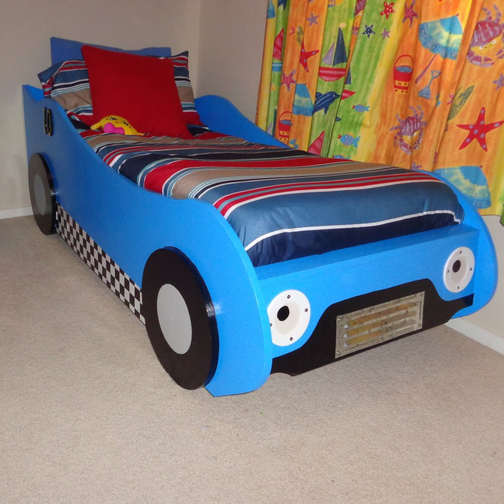 DIY Toddler Bed Plans
 DIY Kids Racing Car Bed woodworking plans