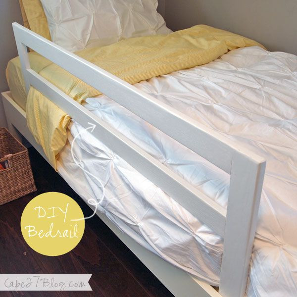 DIY Toddler Bed Rails
 Zoey s Never Before Seen Bedroom