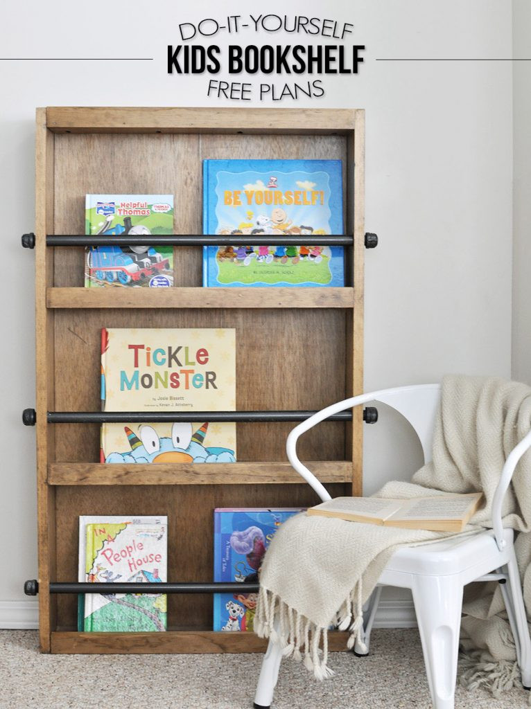 DIY Toddler Bookshelf
 Ana White