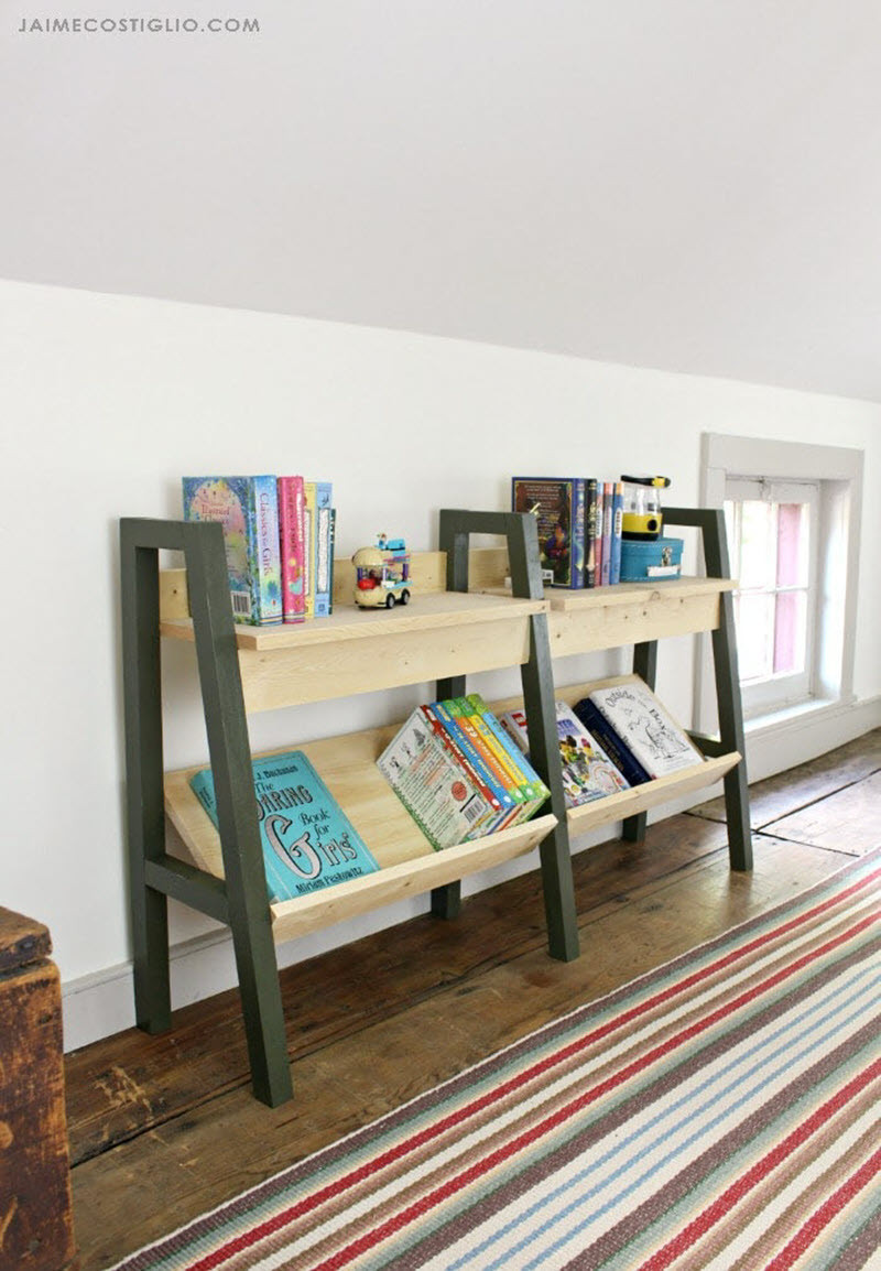 DIY Toddler Bookshelf
 20 Amazing DIY Bookshelf Plans and Ideas – The House of Wood