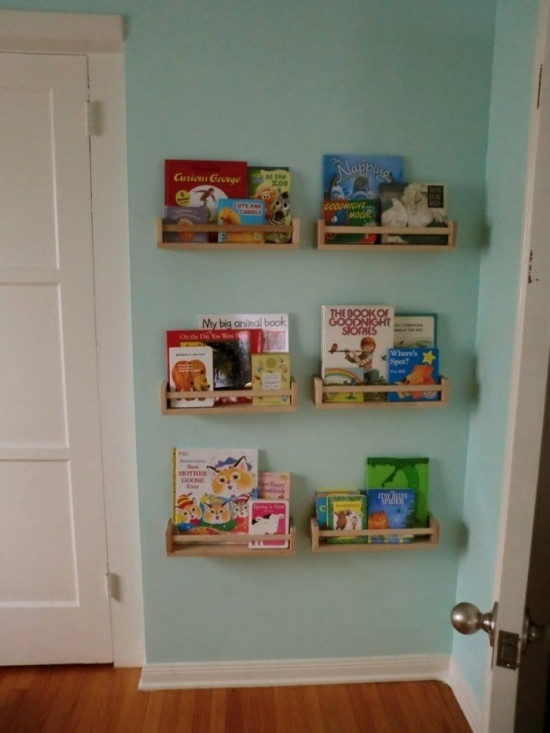 DIY Toddler Bookshelf
 50 Creative DIY Bookshelf Ideas