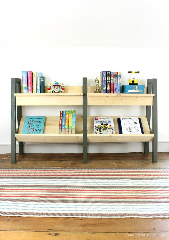 DIY Toddler Bookshelf
 DIY Midcentury Modern Bookshelf Jaime Costiglio