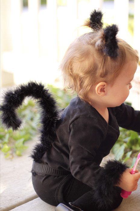 DIY Toddler Cat Costume
 do it yourself divas DIY Black Cat Costume