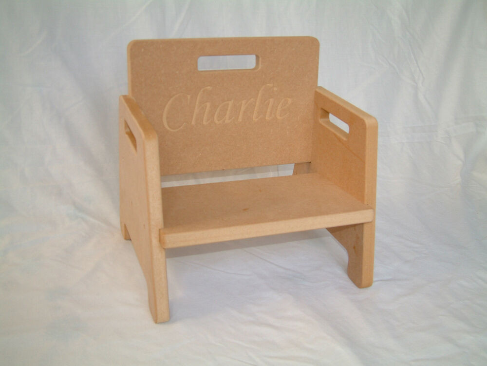 DIY Toddler Chair
 DIY Baby Toddler Chair Personalisable with ANY Text